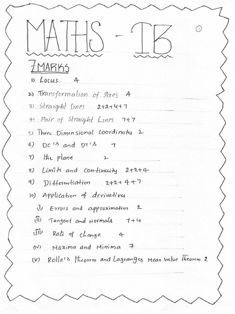 Maths Ib Imp | PDF