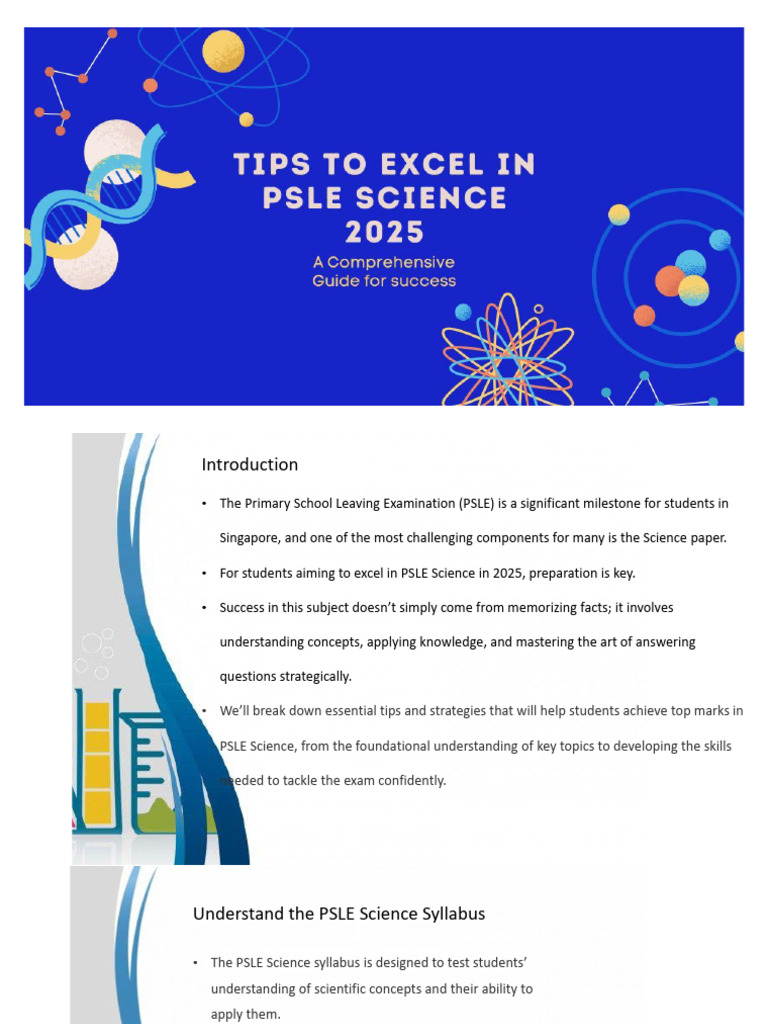 Tips for Ipsle Science Exam_c3d111d3 3ecc 45a1 Ba2e 0054bce92231 | PDF ...