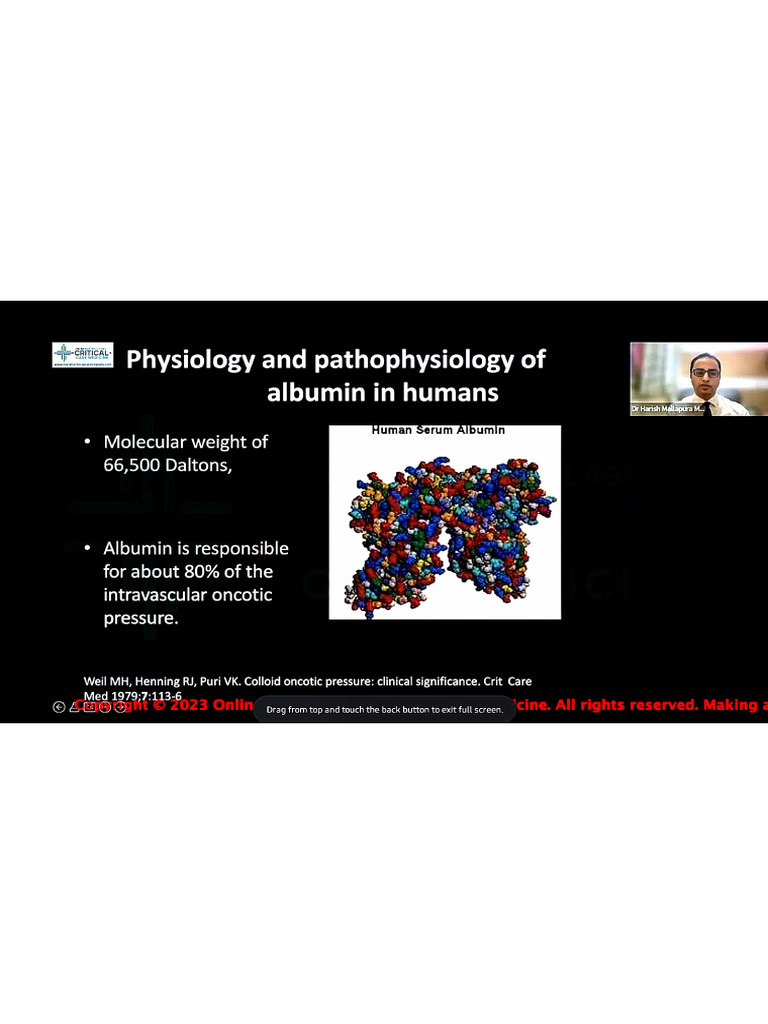 Albumin | PDF