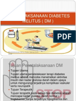 Penatalaksanaan Diabetes Melitus (DM)