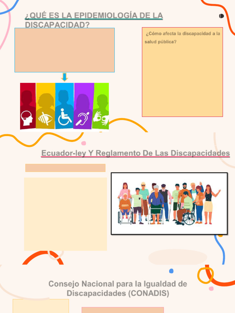 Epidemiologia de La Discapacidad | PDF | Invalidez | Politica social