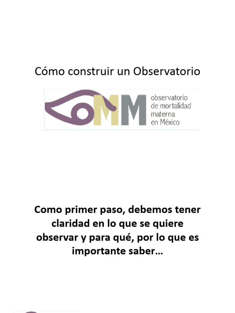 Construcción de Un Observatorio | PDF