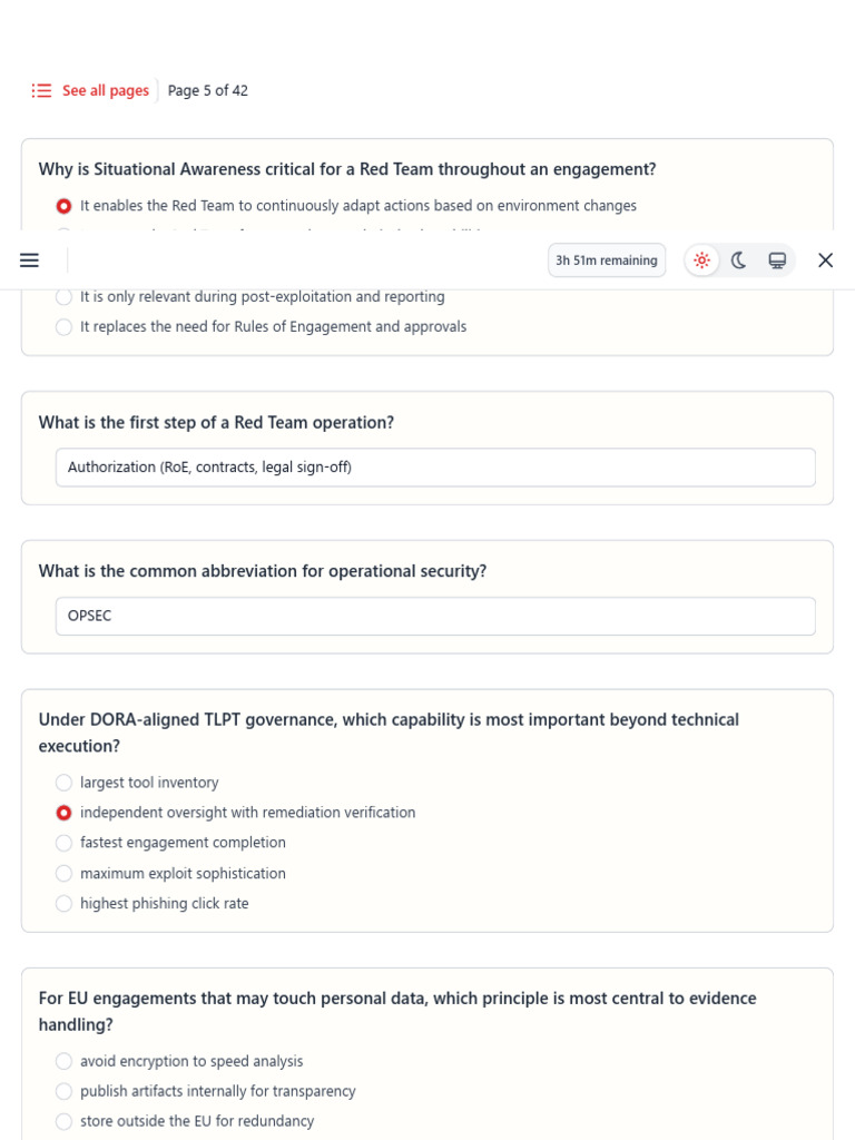 Exam - Certified Red Team Operations Management (CRTOM)_4 | PDF