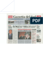 Gazzetta Del Sud 17.01.11