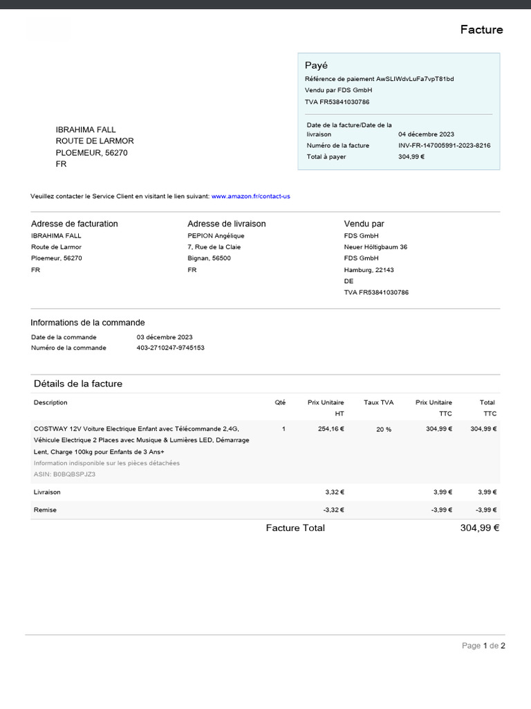 Invoice 2 | PDF | Sodles | Business