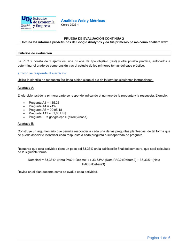 20251 M2753 AWM EnunciadoPEC2 | PDF | Google | Internet