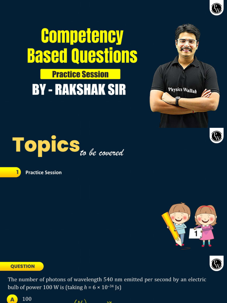 Competency Based Questions Practice Session | PDF