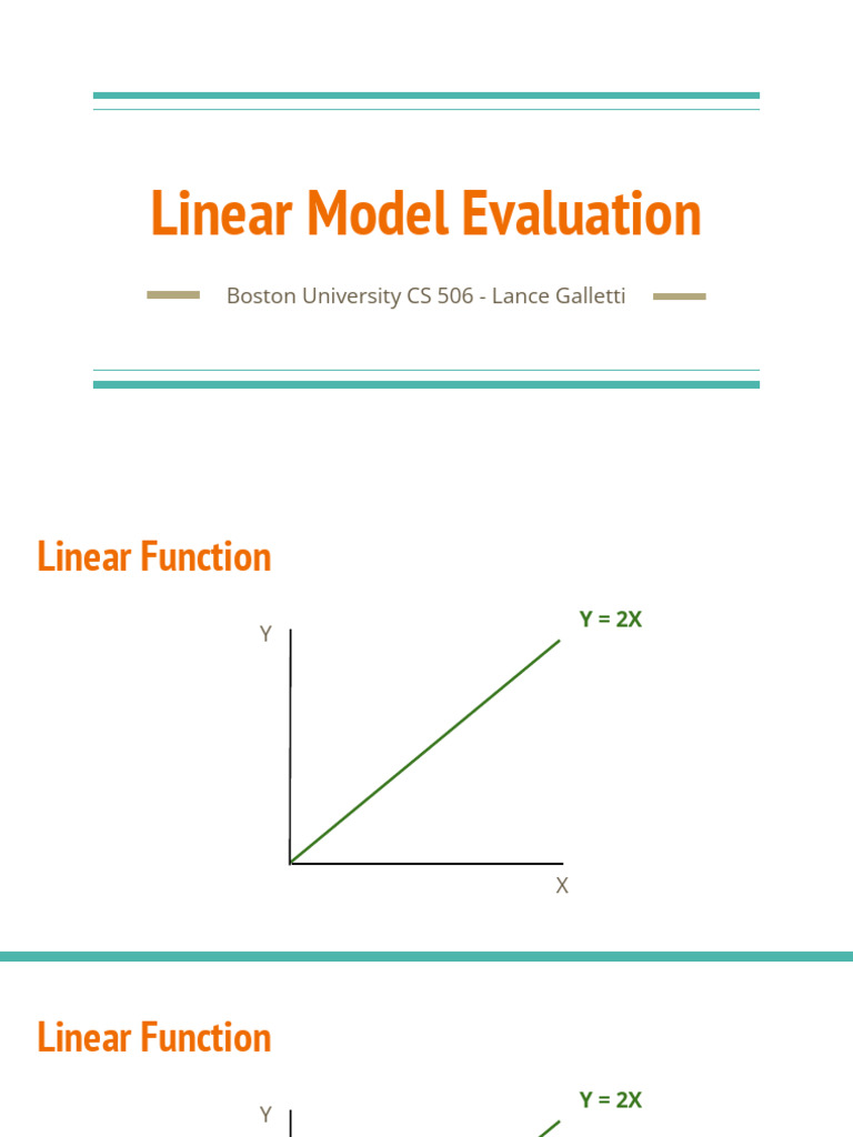 17 Linear Model Evaluation | PDF | P Value | Regression Analysis