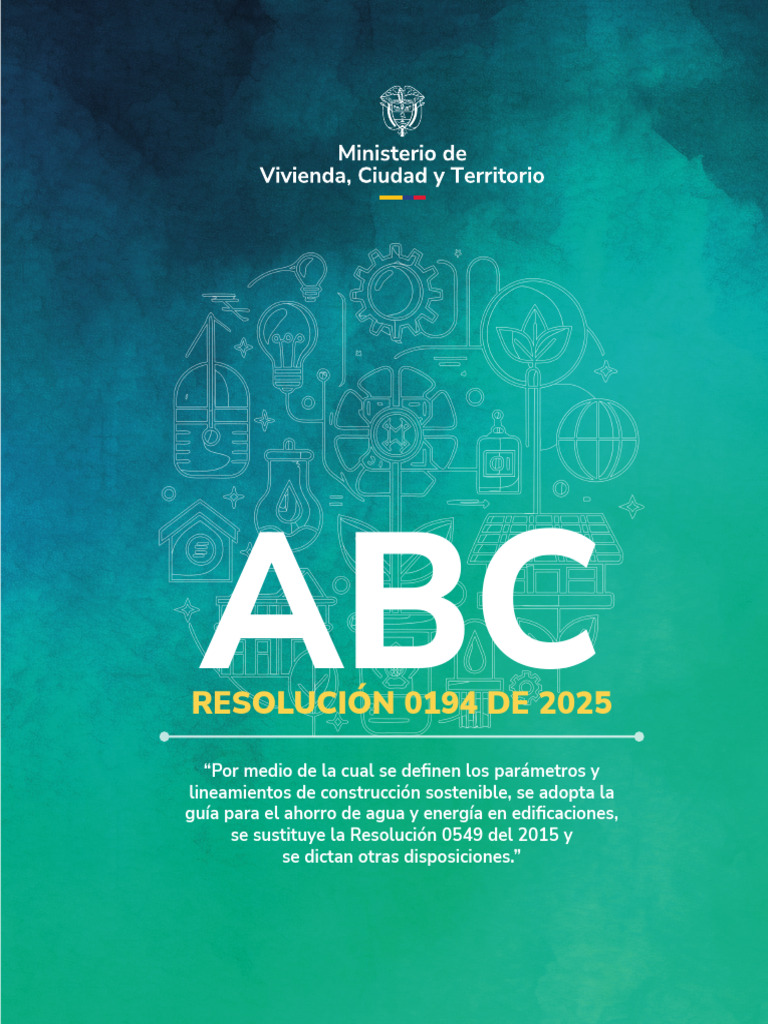 2025 11 11 ABC Resolucion 0194 de 2025 Parametros y Lineamientos ...