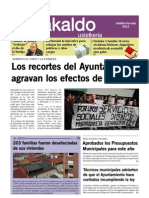 6º Numero Periodico contra los Recortes y Corrupcion Municipal - Junio 2012