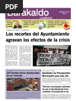 6º Numero Periodico contra los Recortes y Corrupcion Municipal - Junio 2012