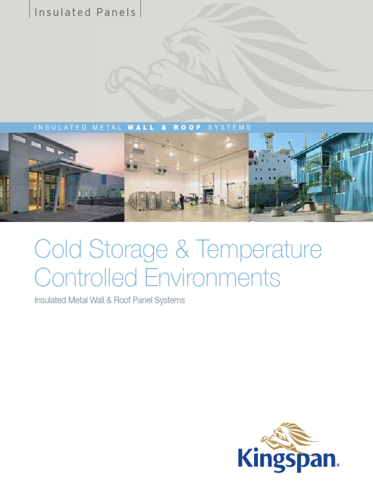 Kingspan Cold Storage Wall and Roof Systems Brochure | PDF | Building ...