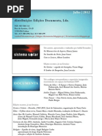 Documenta - Julho / 2012