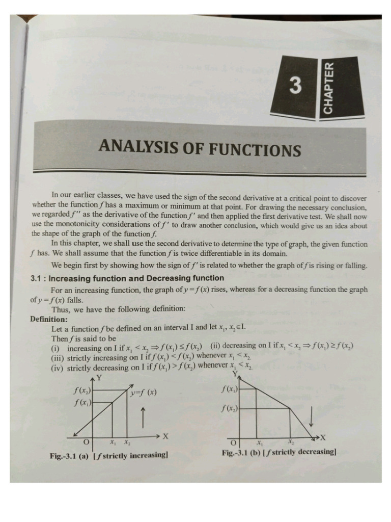Analysis of Function | PDF