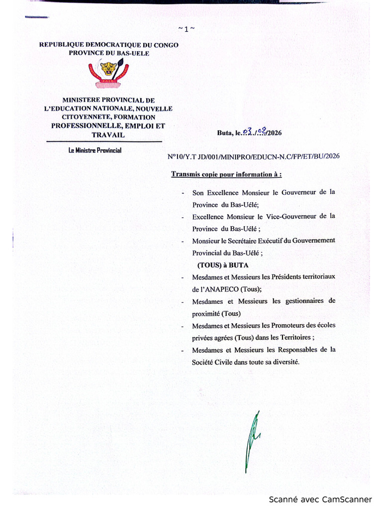 Note Circulaire Interdiction Edu-Nc Bu | PDF
