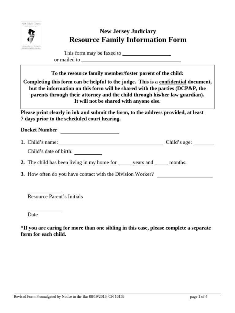 Fn09 Resrc Fam Info | PDF | Sibling | Behavioural Sciences