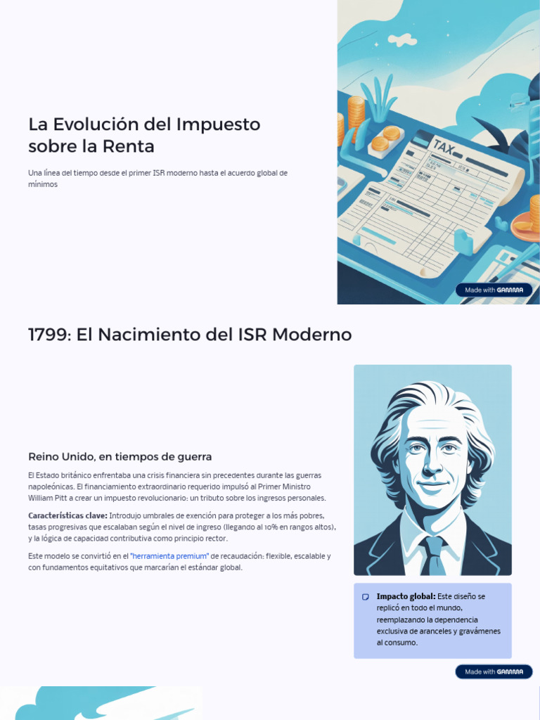 La Evolucion Del Impuesto Sobre La Renta | PDF | Impuesto sobre la ...