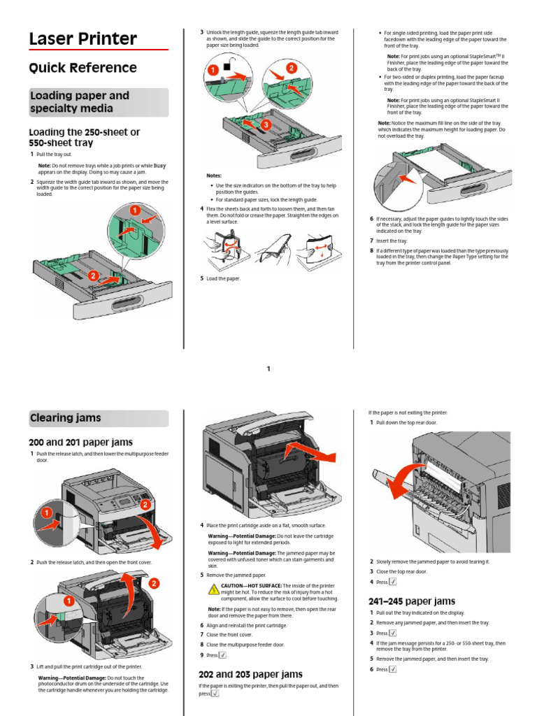 ST9630 MICR Quick Reference | PDF | Printer (Computing) | Paper