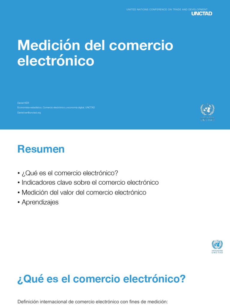 Medición Del Comercio Electrónico | PDF | Comercio electrónico ...
