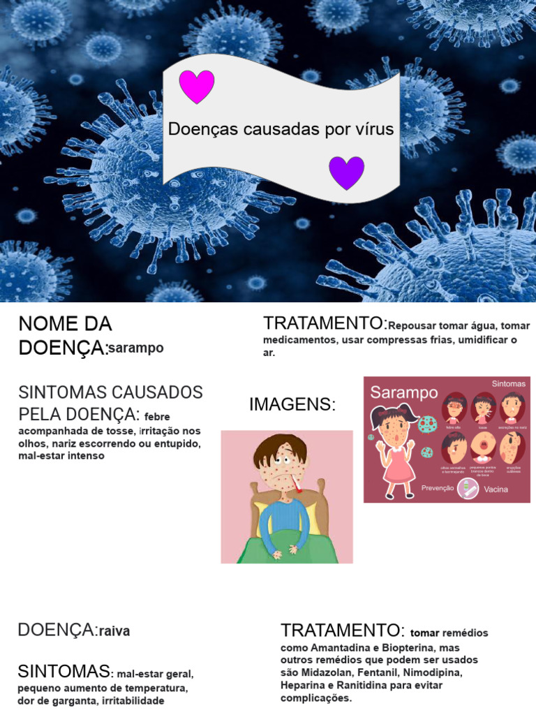 Doenças Causadas Por Vírus | PDF