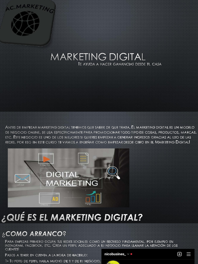 Curso de Marketing digital | PDF
