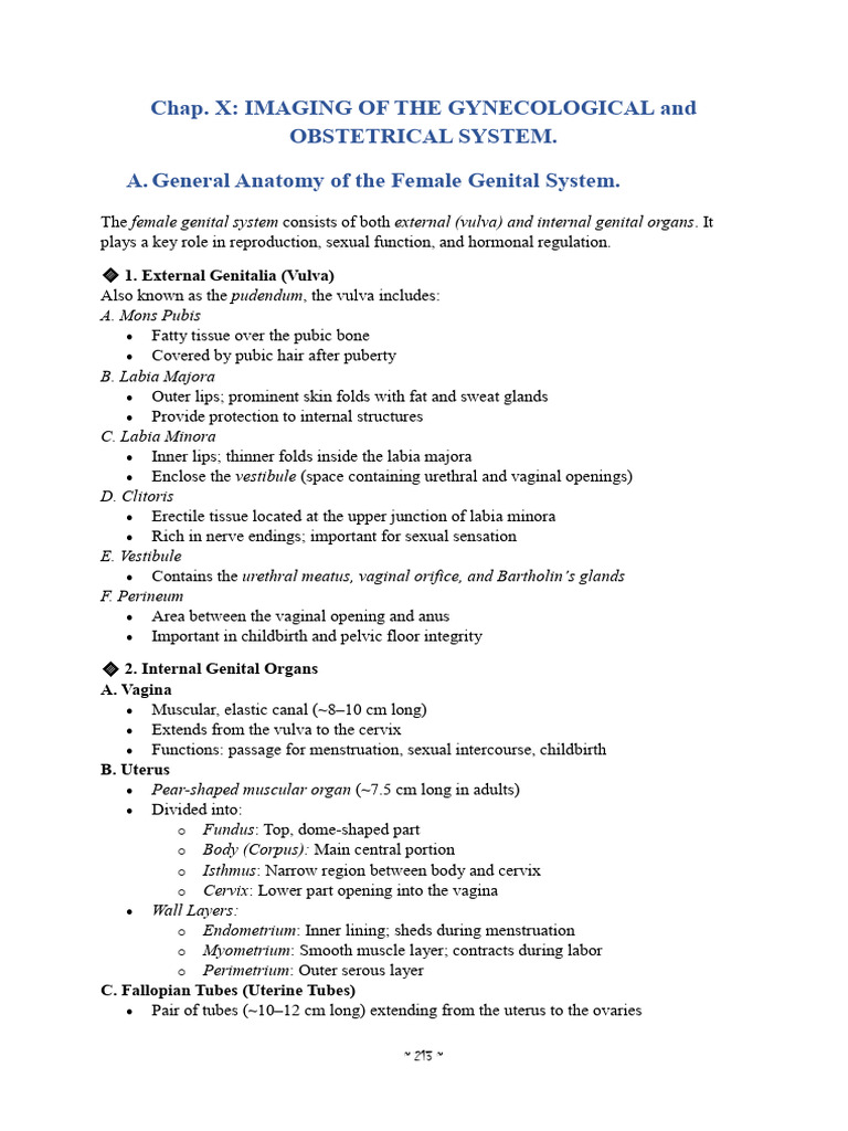 Gynecology &Obs Imaging | PDF | Uterus | Medical Ultrasound