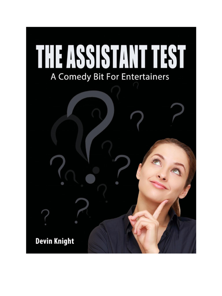 Devin Knight - Assistant Test | PDF | Mentalism