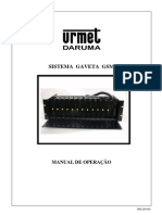 Urmet Daruma Manual Celline ICG-254(Rack) Quadriband