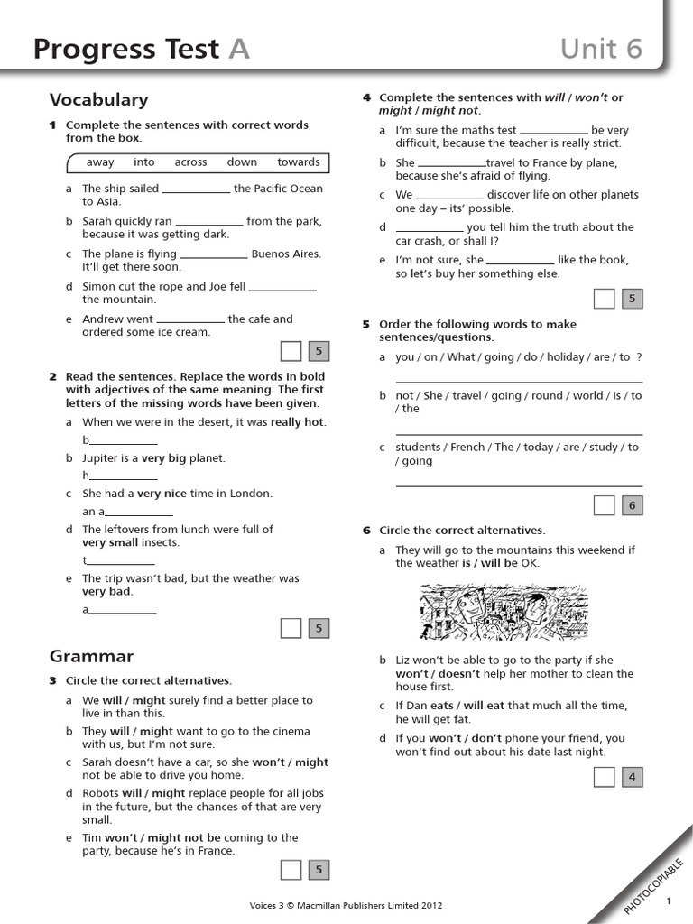 Progress Unit 6 | PDF