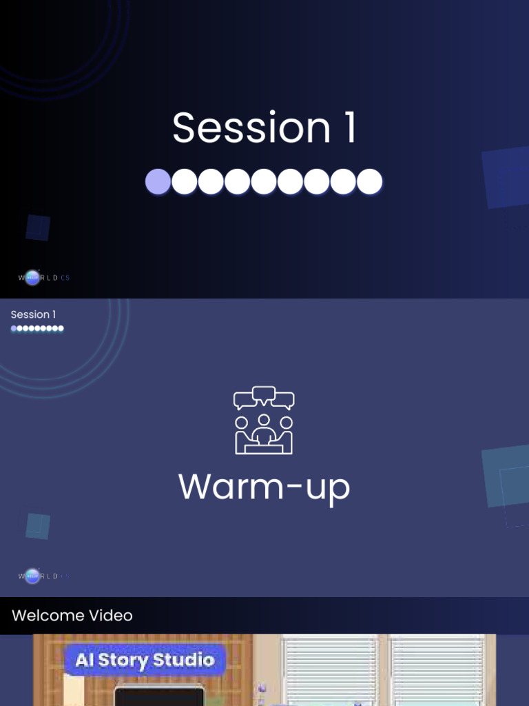 AI Story Studio Session 1 | PDF