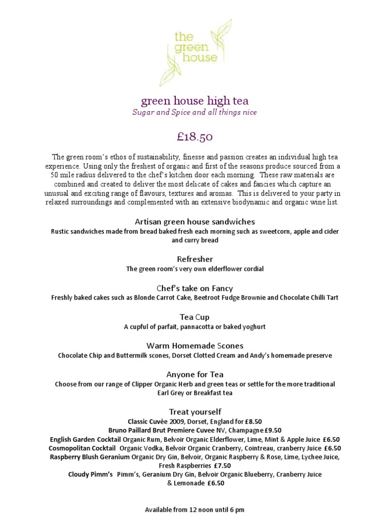 High Tea | PDF