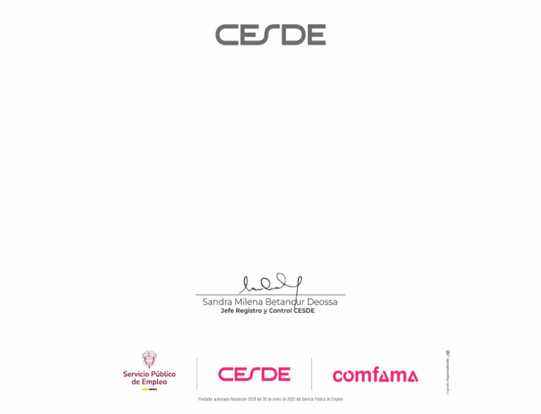 Cesde | PDF