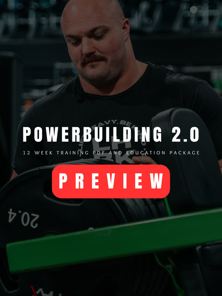 PREVIEW of Powerbuilding 2.0 | PDF | Strength Training | Muscle Hypertrophy