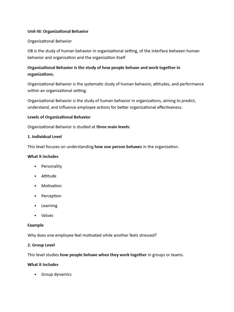 Unit 3 MOB | PDF