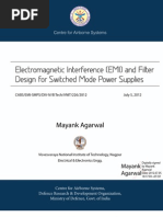 Electromagnetic Interference (EMI) and filter design for Switched Mode Power Supplies