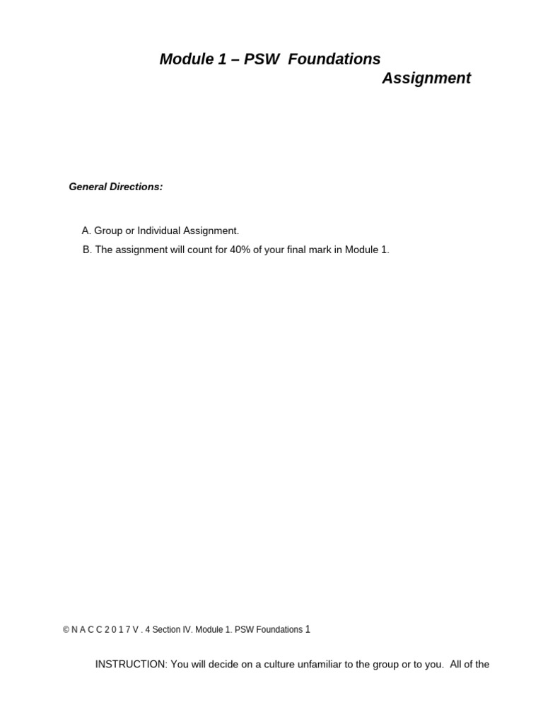 Module 1 Assignment 1 1 1 | PDF