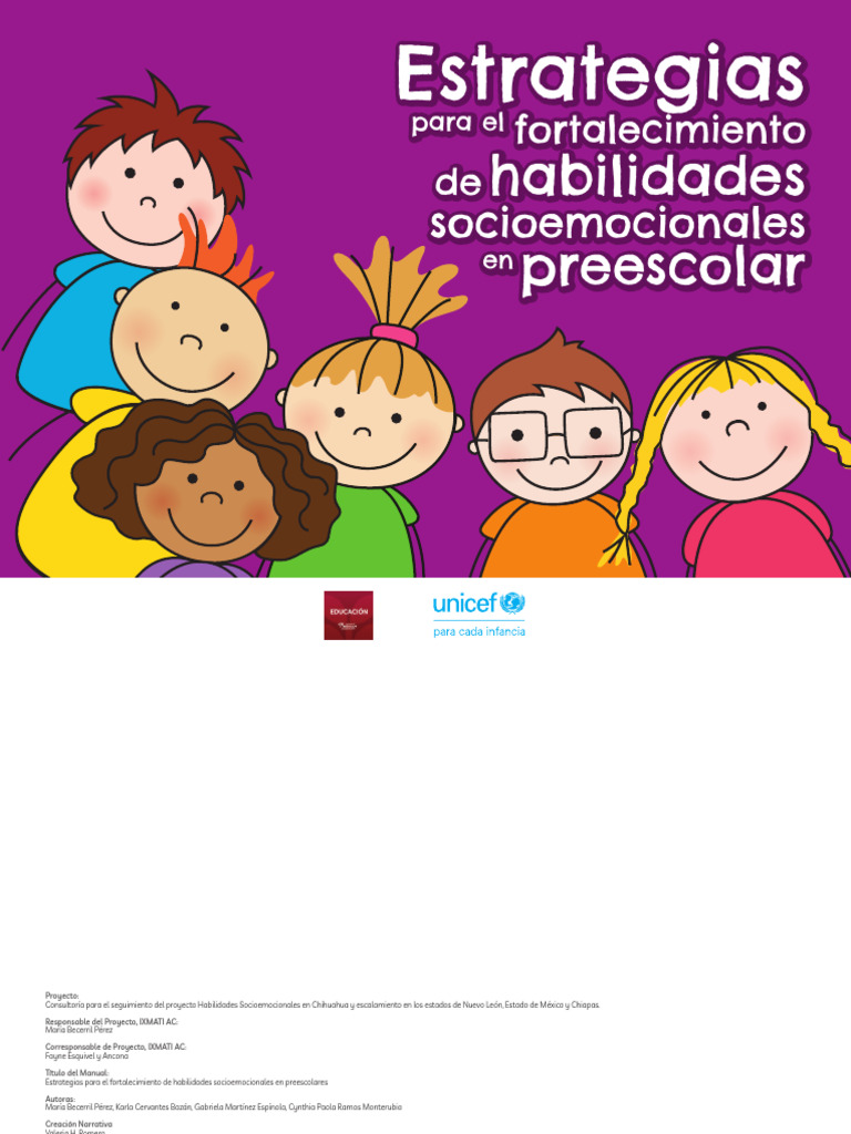Estrategias Para El Fortalecimiento de Habilidades Socioemocionales en ...