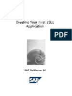 Creating Your First J2EE Application