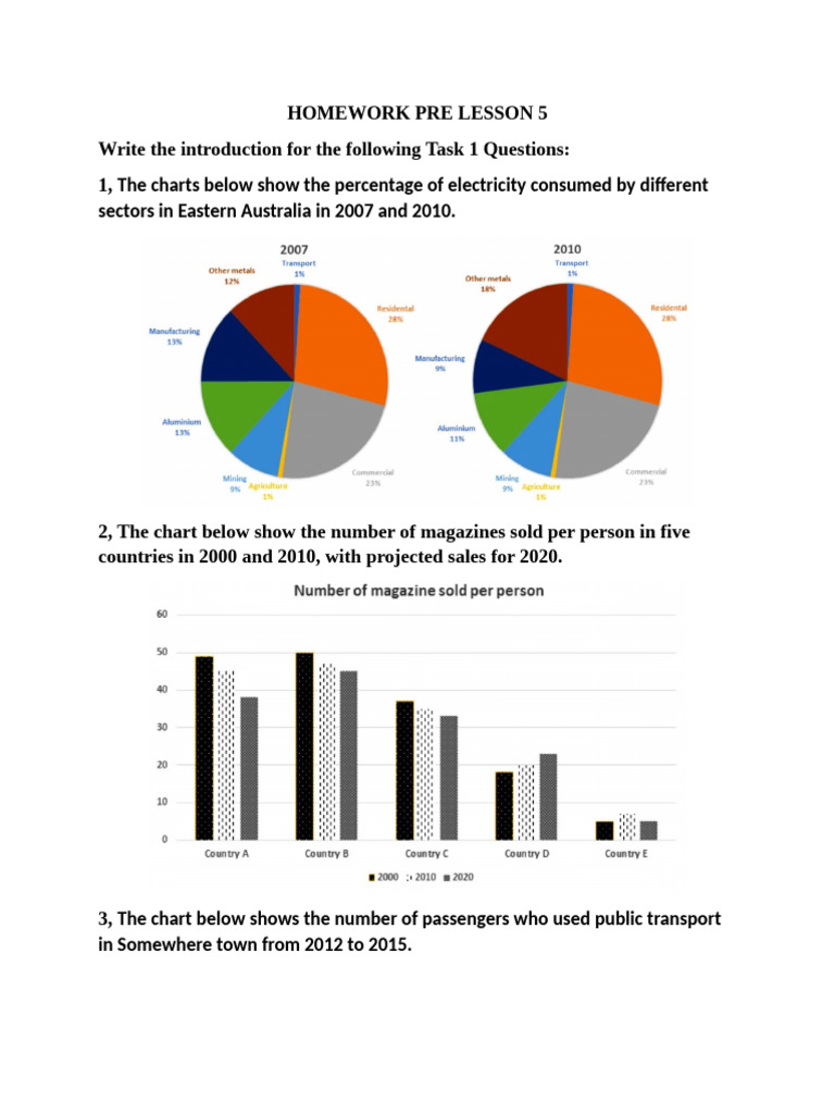 Homework Pre Lesson 5 | PDF