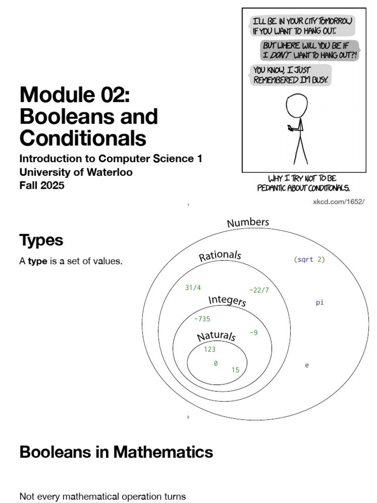 02 Booleans | PDF | Boolean Data Type | Mathematics