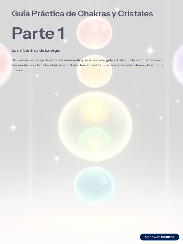 Guia Practica de Chakras y Cristales | PDF | Amor | Autoestima