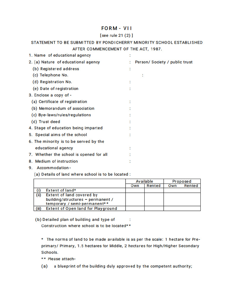 Form 7 | PDF