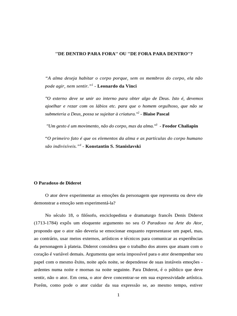 Cap 1 - ''De Dentro para Fora'' Ou ''De Fora para Dentro'' Lacrado ...