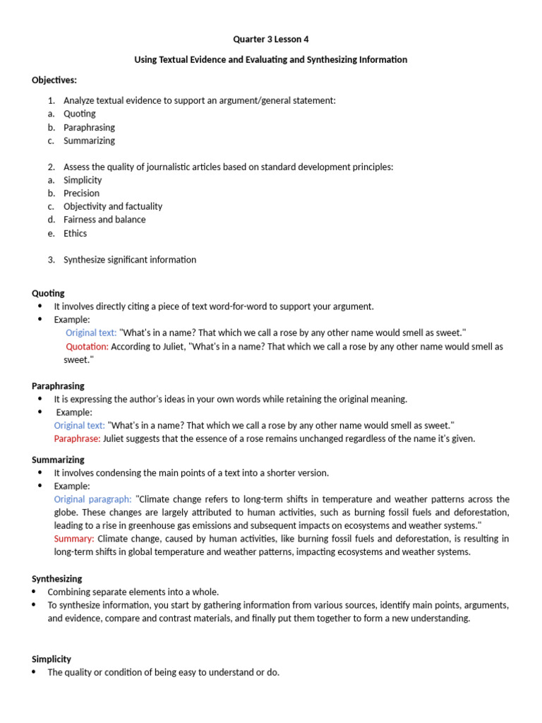 G8 Quarter 3 Lesson 4 | PDF | Climate Change | Greenhouse Gas
