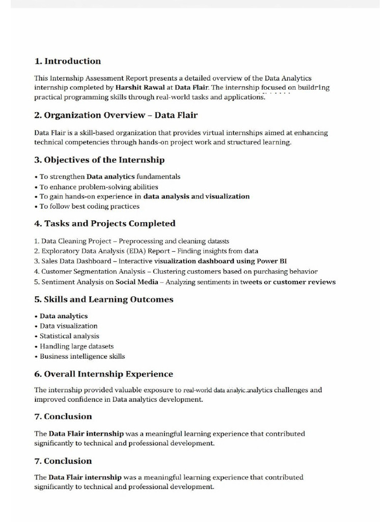 Assessment Report | PDF