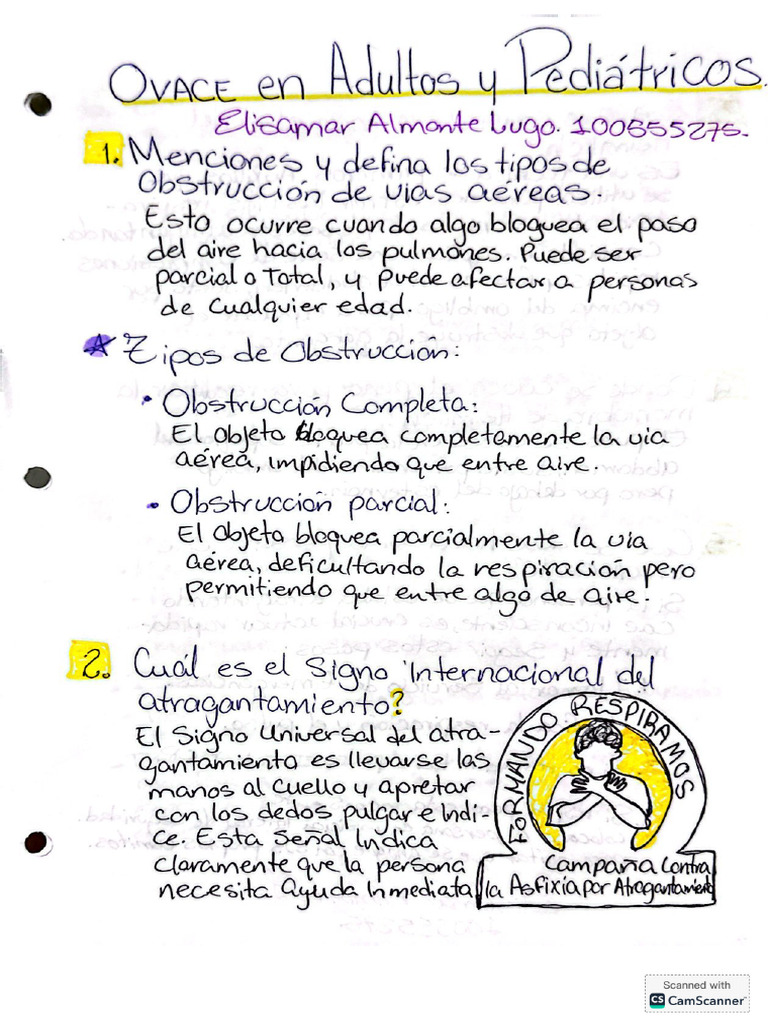 OVACE en Adultos y Pediátricos. | PDF