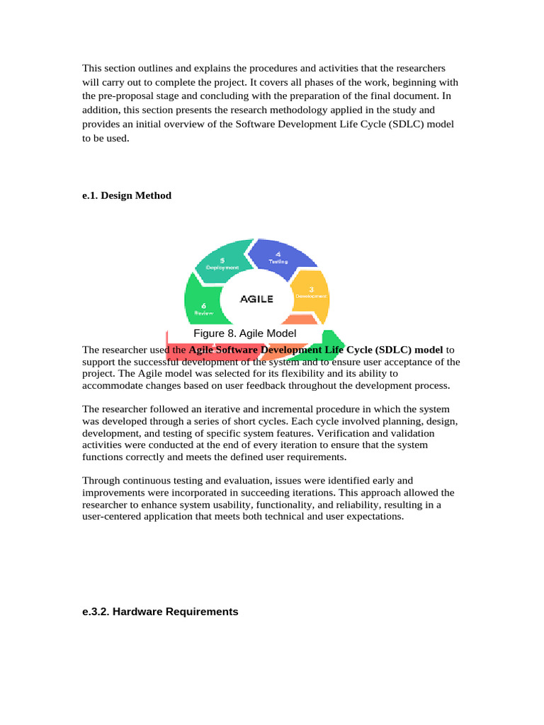 This Section Outlines and Explains The Procedures | PDF | Software ...