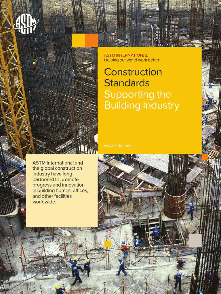 Astm Construction Standards | PDF | Concrete | Cement
