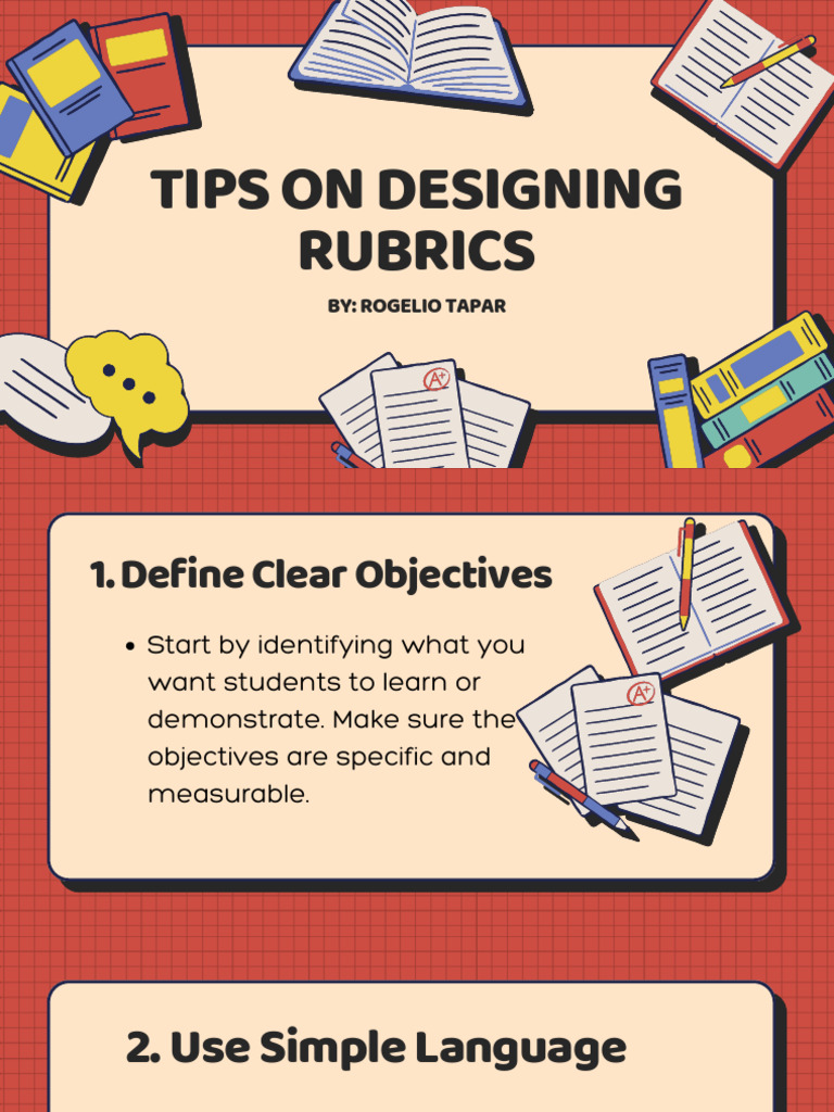 Tips On Designing Rubrics | PDF