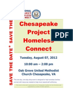 Chesapeake Project Homeless Connect Save the Date (2)